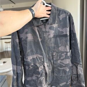 Men's D.C Camouflage Jacket - Zip Up